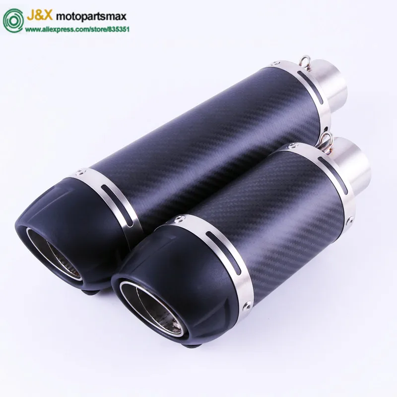 E-Mark Universal Motorcycle Slip On Exhaust Muffler for 150cc ~ 750cc All Motorbike
E-Mark Universal Motorcycle Slip On Exhaust Muffler for 150cc ~ 750cc All Motorbike
