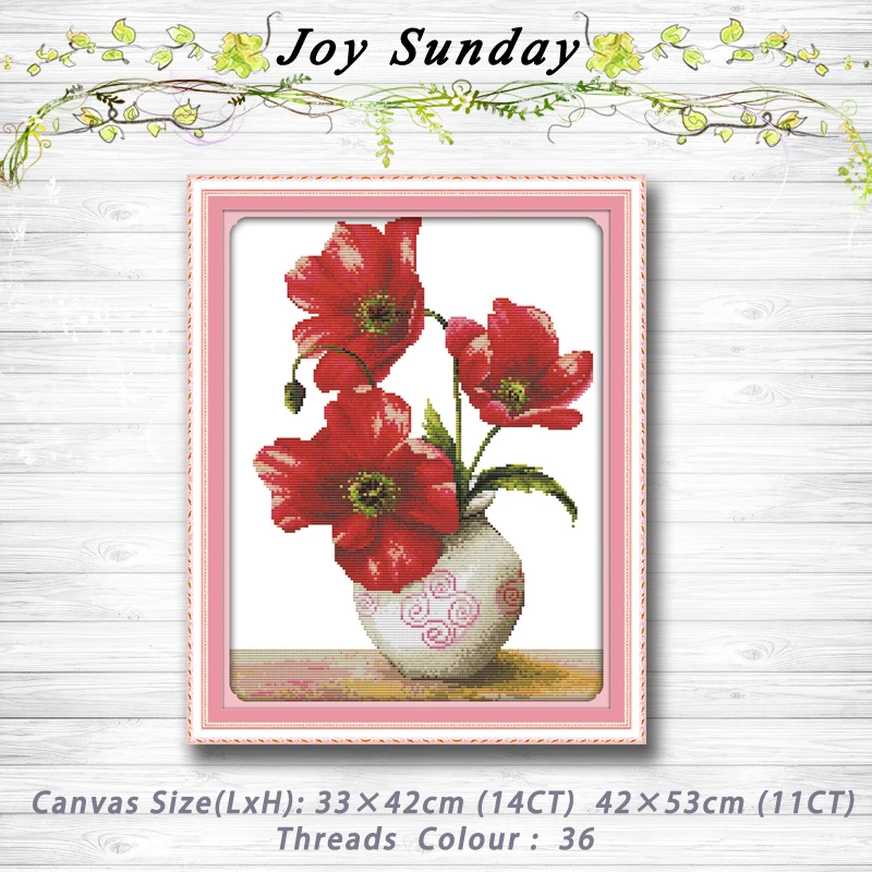Colorful Blossoming corn poppy decor Patterns Counted Cross Stitch 11CT 14CT Cross Stitch Sets Handmade Embroidery Needlework
Colorful Blossoming corn poppy decor Patterns Counted Cross Stitch 11CT 14CT Cross Stitch Sets Handmade Embroidery Needlework