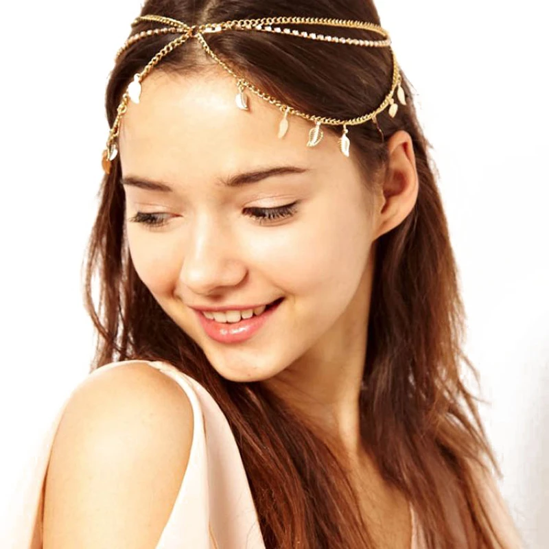 1PCS Fashion Indian Boho Gold Color Leaf Head Chain Metal Headband For Women Shinning Crystal HeadPiece Hair Jewelry Decoration
1PCS Fashion Indian Boho Gold Color Leaf Head Chain Metal Headband For Women Shinning Crystal HeadPiece Hair Jewelry Decoration
