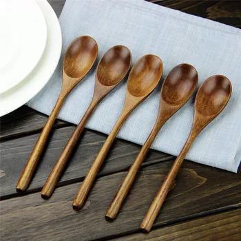 Spoons Wooden 5 Pieces Table Spoon Eco-friendly Japanese Ellipse Wood Curry Soup kids Big Long Scoop Spoon Salad buffet dinner
Spoons Wooden 5 Pieces Table Spoon Eco-friendly Japanese Ellipse Wood Curry Soup kids Big Long Scoop Spoon Salad buffet dinner