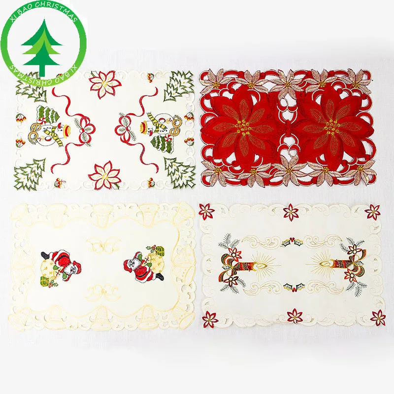 Merry Christmas Table Mats Kitchen Decorations Reusable Fork Knife Lovely Tableware Holder Placemat Kitchen Supplies
Merry Christmas Table Mats Kitchen Decorations Reusable Fork Knife Lovely Tableware Holder Placemat Kitchen Supplies