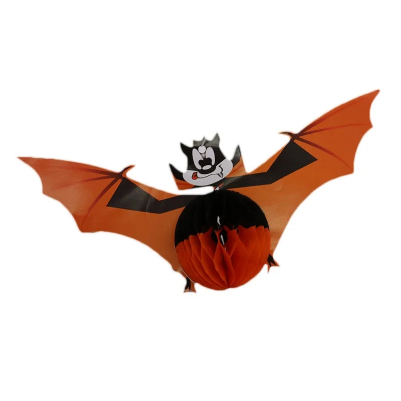 3pcs/bag Halloween Party Decorations three-dimensional spherical bats spider hanging pendant Paper lantern for Home Decor
3pcs/bag Halloween Party Decorations three-dimensional spherical bats spider hanging pendant Paper lantern for Home Decor