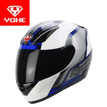 2019 Winter New YOHE Full Face Motorcycle Helmet ABS Full Cover Motorbike Helmets with PC Lens visor Motor Knight protection
2019 Winter New YOHE Full Face Motorcycle Helmet ABS Full Cover Motorbike Helmets with PC Lens visor Motor Knight protection