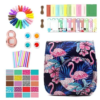 Camera Accessories Flamingo Camera Case Bag Photo Frame Camera Stickers Wall Frame Clip with Rope for Fujifilm Instax Mini 8 9 
Camera Accessories Flamingo Camera Case Bag Photo Frame Camera Stickers Wall Frame Clip with Rope for Fujifilm Instax Mini 8 9