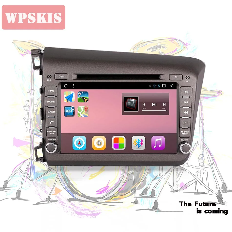 4G+64G Android 9.0 Car DVD GPS for Honda Civic VIII 2011-2015 Car Head Unit with BT Radio Wifi Steering wheel Tape Recorder
4G+64G Android 9.0 Car DVD GPS for Honda Civic VIII 2011-2015 Car Head Unit with BT Radio Wifi Steering wheel Tape Recorder