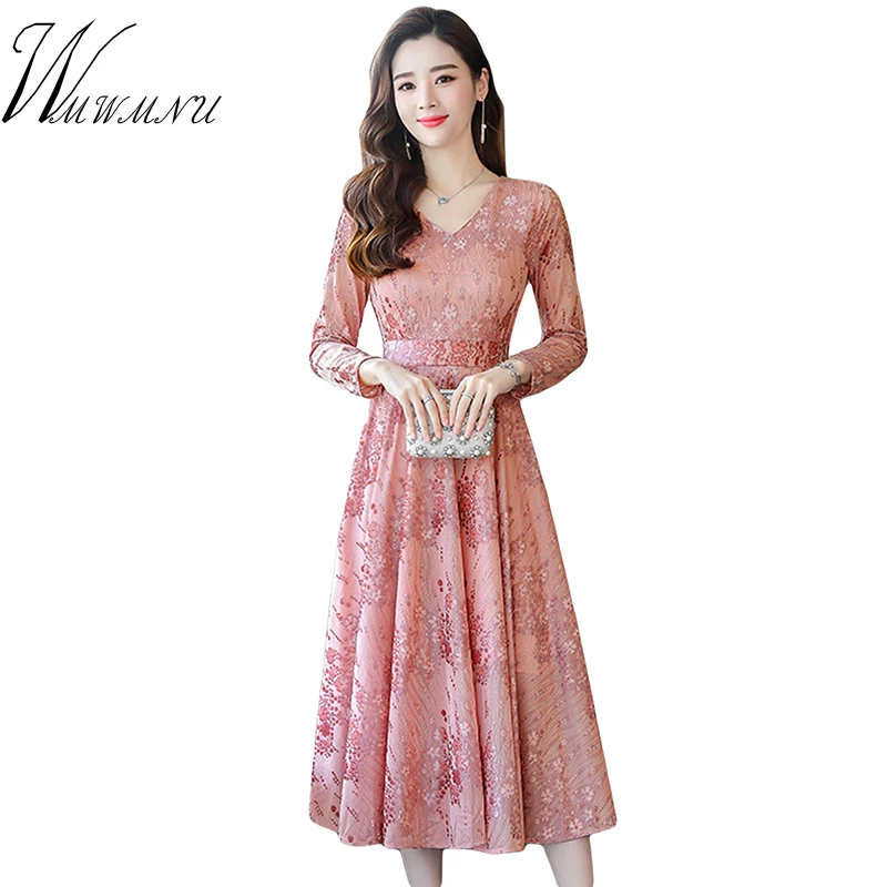 Slim Waist Women Elegant Velvet Dress 2018 Street Wear Women Party Dress Fashion New Long Sleeve High Waist Pleated Dress 3XL
Slim Waist Women Elegant Velvet Dress 2018 Street Wear Women Party Dress Fashion New Long Sleeve High Waist Pleated Dress 3XL