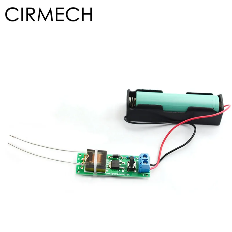 CIRMECH High Voltage Generator Arc Ignition DIY Kit Arc Cigarette Igniter Kit Suite High Voltage Module DC3V 5V Lighter
CIRMECH High Voltage Generator Arc Ignition DIY Kit Arc Cigarette Igniter Kit Suite High Voltage Module DC3V 5V Lighter
