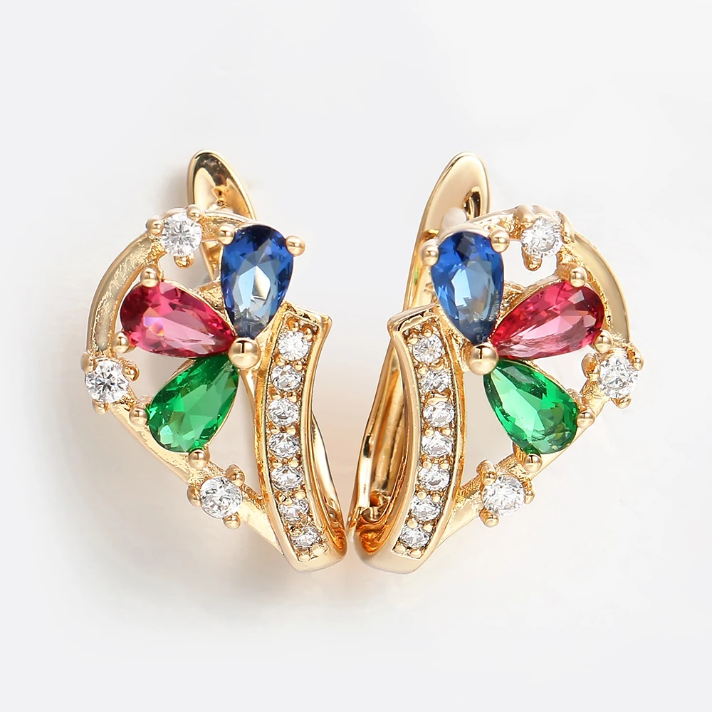 Hanreshe Korean Earrings Flower Punk Jewelry Gold Zircon Cute Red Crystal Drop Earrings Simple Statement Earring For Women Gift
Hanreshe Korean Earrings Flower Punk Jewelry Gold Zircon Cute Red Crystal Drop Earrings Simple Statement Earring For Women Gift