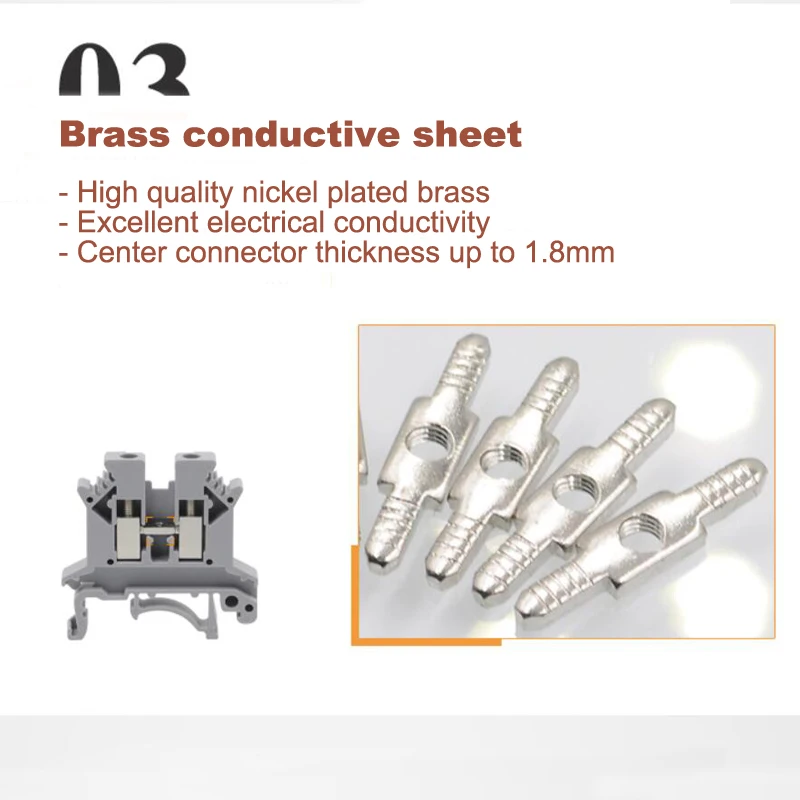 grey terminal blocks conductive sheet