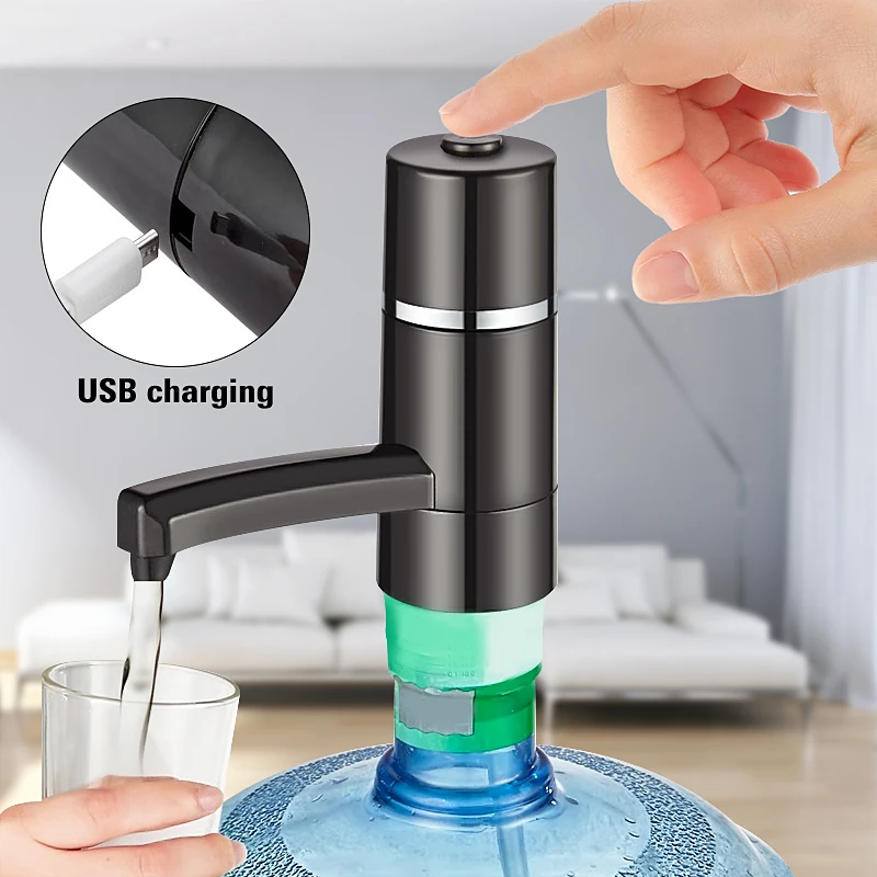 

12V Automatic Electric Water Pump Button Dispenser Gallon Bottle Drinking Switch for Water Pumping Device