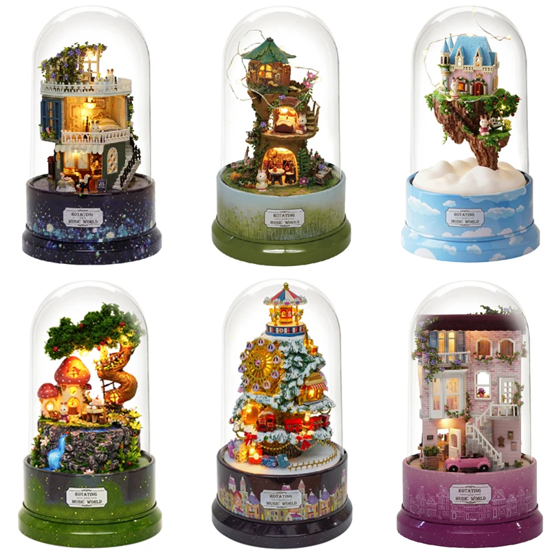 DIY Doll House Furnitures Miniature Doll House Dust Cover Wooden Dollhouse Light House For Dolls Toys For Children B031 #E
DIY Doll House Furnitures Miniature Doll House Dust Cover Wooden Dollhouse Light House For Dolls Toys For Children B031 #E