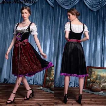 Traditional German Girl Masquerade Women Bavarian Oktoberfest Beer Maiden Cosplay Costume Fantasy Halloween Role Playing Dress
Traditional German Girl Masquerade Women Bavarian Oktoberfest Beer Maiden Cosplay Costume Fantasy Halloween Role Playing Dress