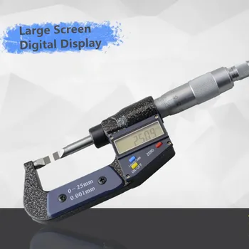 Stainless Steel Cutter Heads Micrometer 0-25-100mm External Diameter Show Multi-functional Use Measuring Rule Metalworking HM01
Stainless Steel Cutter Heads Micrometer 0-25-100mm External Diameter Show Multi-functional Use Measuring Rule Metalworking HM01