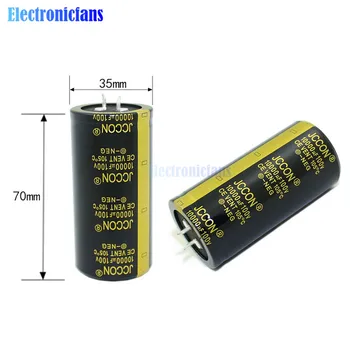 diymore Aluminum Electrolytic Capacitor 100V 10000uF 35X70mm 100V10000uF 35*70mm High Frequency Low ESR Through Hole Capacitor
diymore Aluminum Electrolytic Capacitor 100V 10000uF 35X70mm 100V10000uF 35*70mm High Frequency Low ESR Through Hole Capacitor