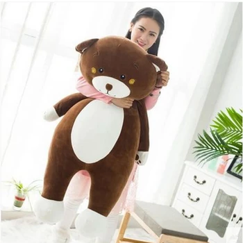 Dorimytrader Giant Soft Chocolate Hug Bear Plush Pillow Doll Big Cartoon Bears Stuffed Toy Baby Present 39inch 100cm DY61539 
Dorimytrader Giant Soft Chocolate Hug Bear Plush Pillow Doll Big Cartoon Bears Stuffed Toy Baby Present 39inch 100cm DY61539