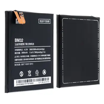 High Quality BM32 3.8V 3080mAh Rechargeable Built-in Polymer Li-ion Replacement Battery Phone Accumulator fit for Xiaomi 4 M4
High Quality BM32 3.8V 3080mAh Rechargeable Built-in Polymer Li-ion Replacement Battery Phone Accumulator fit for Xiaomi 4 M4