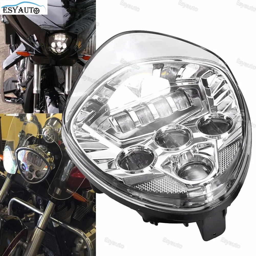 60w Motorcycle Headlights Assembly IP67 LED Headlamp Accessory LED Kit for Victory Motorcycles Cross Country
60w Motorcycle Headlights Assembly IP67 LED Headlamp Accessory LED Kit for Victory Motorcycles Cross Country