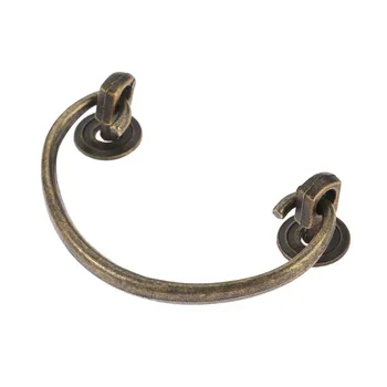 DRELD 85*49mm Kitchen Drawer Cabinet Door Handle Vintage Furniture Knobs Antique Bronze Wooden Box Case Cupboard Pull Handles
DRELD 85*49mm Kitchen Drawer Cabinet Door Handle Vintage Furniture Knobs Antique Bronze Wooden Box Case Cupboard Pull Handles