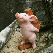 Everyday Collection Cute Pig Animal Figurine Flower Pot Fairy Garden Ornaments Bonsai Home Decoration Gifts For Children
Everyday Collection Cute Pig Animal Figurine Flower Pot Fairy Garden Ornaments Bonsai Home Decoration Gifts For Children