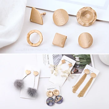 New arrived 25pair/lot geometry rounds/water drop/hearts/square decoration alloy fashion stud earrings diy earring for women
New arrived 25pair/lot geometry rounds/water drop/hearts/square decoration alloy fashion stud earrings diy earring for women
