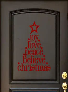 Christmas Love Peace Wall Sticker Vinyl Wall Decal Window Sticker Winter Wall Stickers Wallpaper Kid Room Home Decorations
Christmas Love Peace Wall Sticker Vinyl Wall Decal Window Sticker Winter Wall Stickers Wallpaper Kid Room Home Decorations