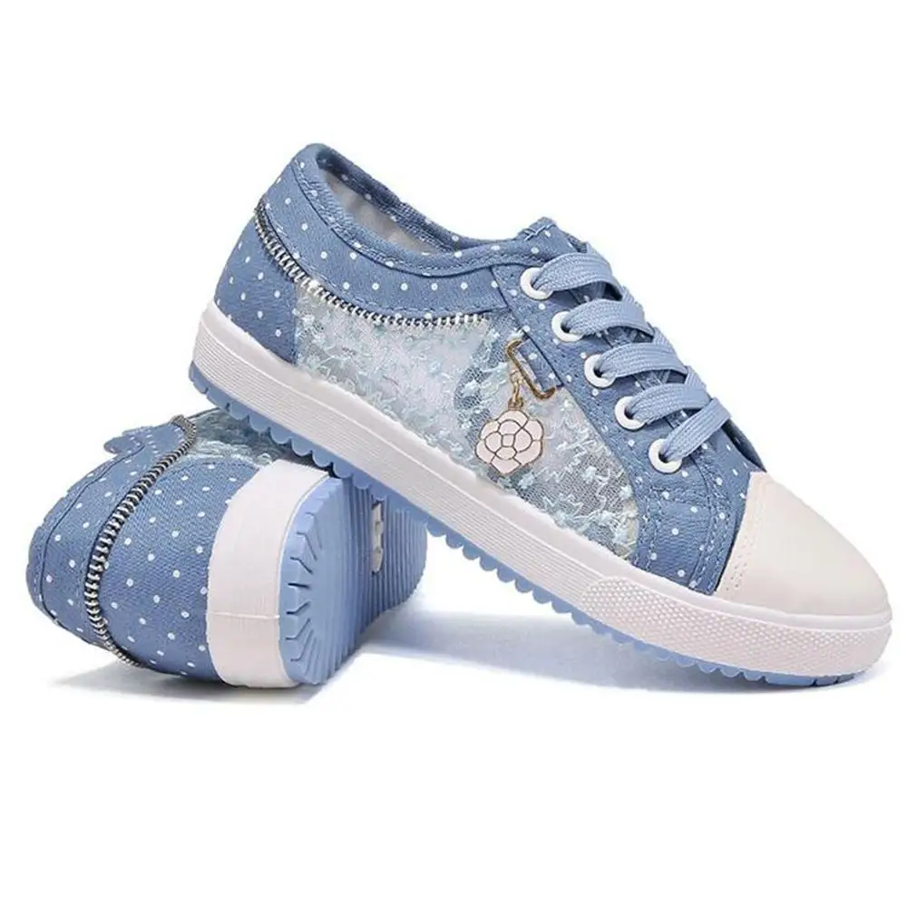 Smerilli 2018 Spring Autumn Breathable Women Canvas Shoes Lace Cut Out Lady Casual Sneakers Cute Dot Shoes Women tenis feminino
Smerilli 2018 Spring Autumn Breathable Women Canvas Shoes Lace Cut Out Lady Casual Sneakers Cute Dot Shoes Women tenis feminino