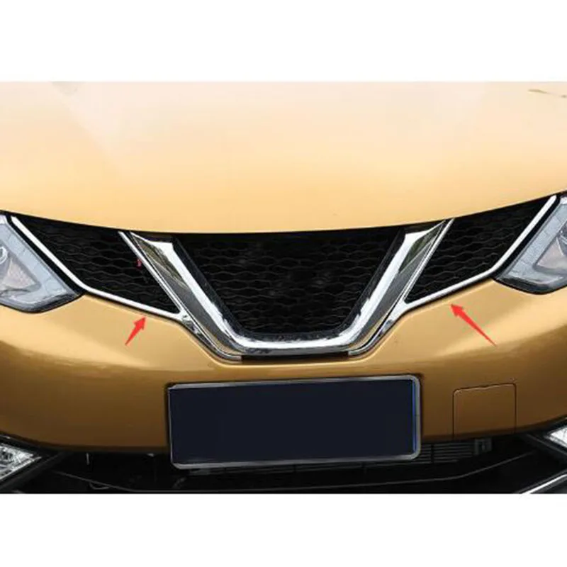 For Nissan QASHQAI J11 2014-2016 ABS Chrome Car Head Grille Front Fence Decoration strip Cover Trim car accessories styling 2pcs
For Nissan QASHQAI J11 2014-2016 ABS Chrome Car Head Grille Front Fence Decoration strip Cover Trim car accessories styling 2pcs