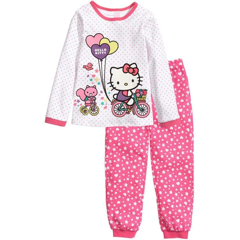 Girl pajamas sets (6)