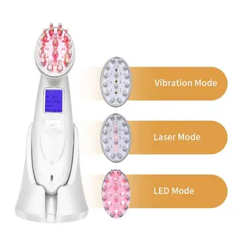 Laser Hair Growth Comb Photon Light Therapy Anti Hair Loss Massager Hair Regrowth Comb Hair Scalp Massage Brush Head Massager
Laser Hair Growth Comb Photon Light Therapy Anti Hair Loss Massager Hair Regrowth Comb Hair Scalp Massage Brush Head Massager