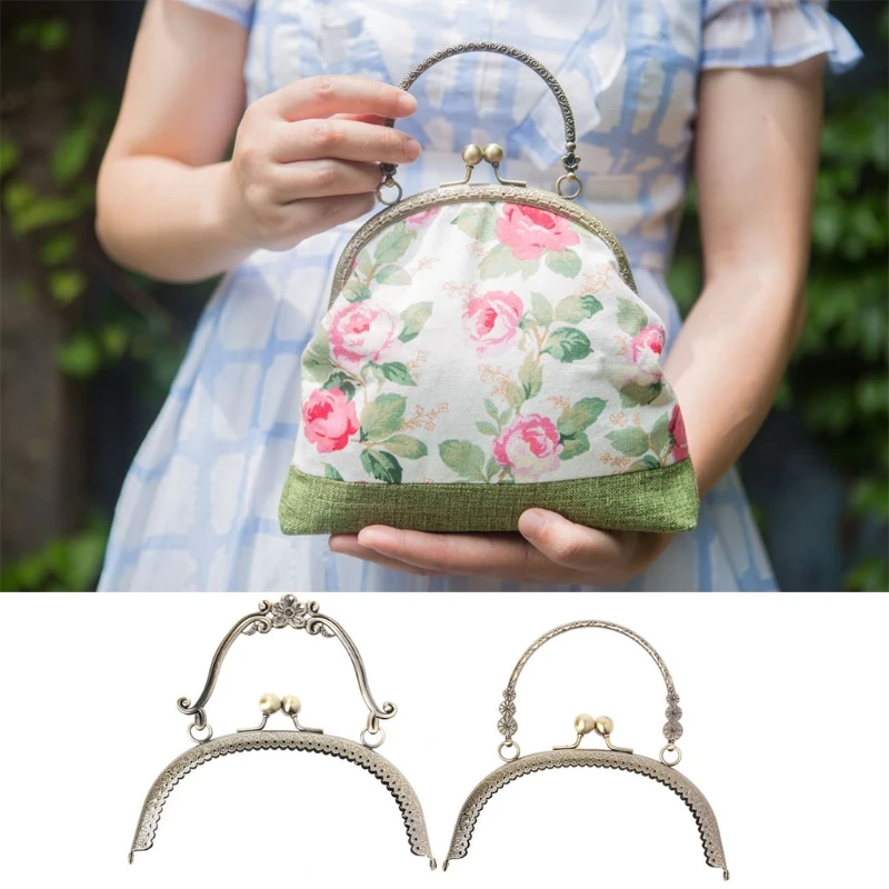 THINKTHENDO 1pc Metal Frame Kiss Clasp Lock Handle Arch For DIY Purse Bag DIY Craft 16.5cm
THINKTHENDO 1pc Metal Frame Kiss Clasp Lock Handle Arch For DIY Purse Bag DIY Craft 16.5cm