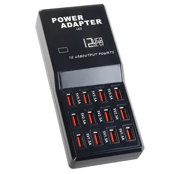 Tinhofire Intelligent 12USB multi-function desktop phone 5V60W adapter smart fast charger DC 5V/2.1A For iphone Ipad pad mp3
Tinhofire Intelligent 12USB multi-function desktop phone 5V60W adapter smart fast charger DC 5V/2.1A For iphone Ipad pad mp3