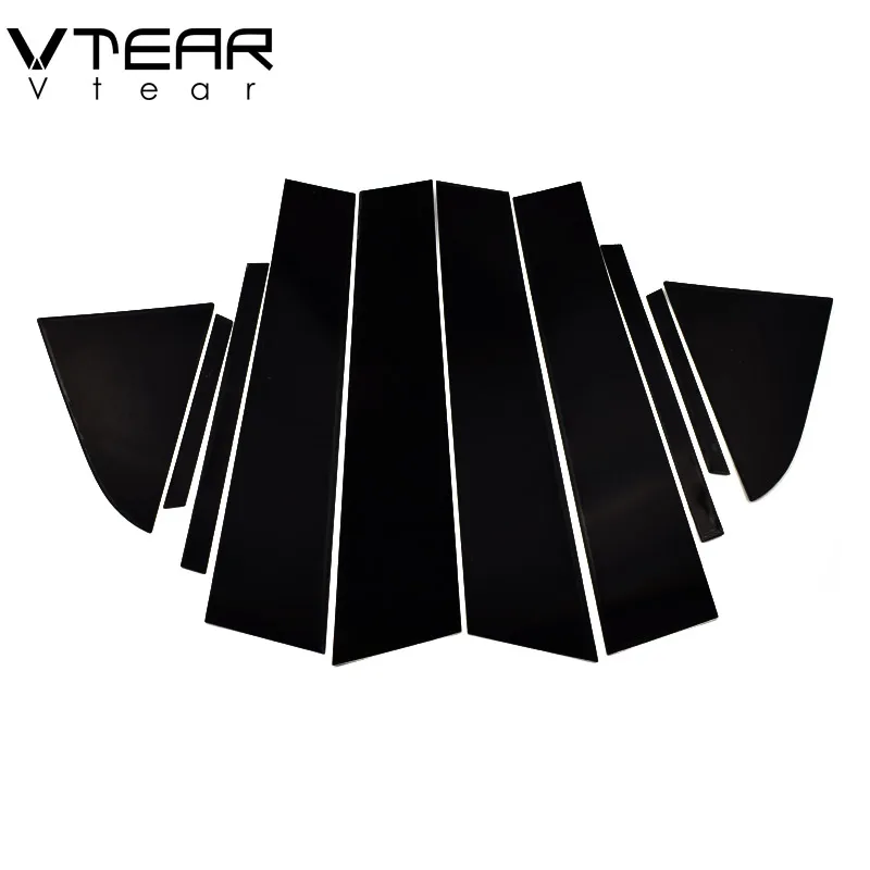 Vtear For Chevrolet Cruze window BC pillar decorative sticker Glossy black trim anti scratch mirror surface cover accessories
Vtear For Chevrolet Cruze window BC pillar decorative sticker Glossy black trim anti scratch mirror surface cover accessories