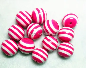 Free shipping! 100pcs hot pink color 20mm Resin Stripe Beads For Chunky Necklace
Free shipping! 100pcs hot pink color 20mm Resin Stripe Beads For Chunky Necklace