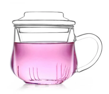 1PC 300ml High Grade heat-resistant transparent glass Kung Fu tea cup with strainer office three piece glas teapot JN 1023
1PC 300ml High Grade heat-resistant transparent glass Kung Fu tea cup with strainer office three piece glas teapot JN 1023