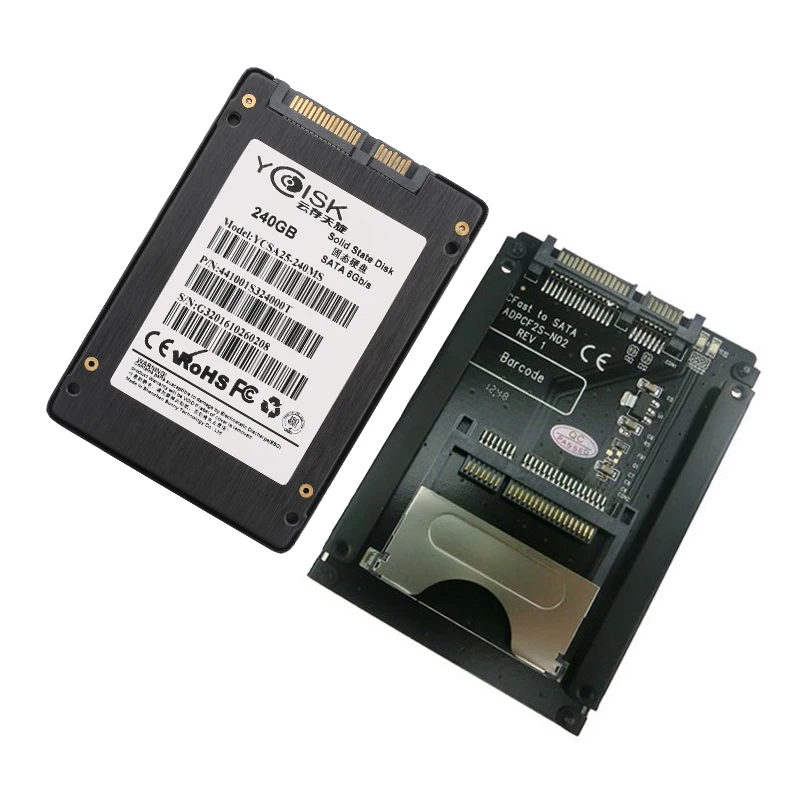 Goldendisk CFast Adapter CF-SATA Card Reader SATA 22Pin to CFast Card adapter 2.5 inch Hard Disk Case SSD HDD
Goldendisk CFast Adapter CF-SATA Card Reader SATA 22Pin to CFast Card adapter 2.5 inch Hard Disk Case SSD HDD