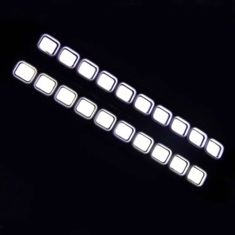 2Pcs 25cm Bendable COB 10 LED Car Daytime Running Waterproof DRL Driving Lamp
2Pcs 25cm Bendable COB 10 LED Car Daytime Running Waterproof DRL Driving Lamp