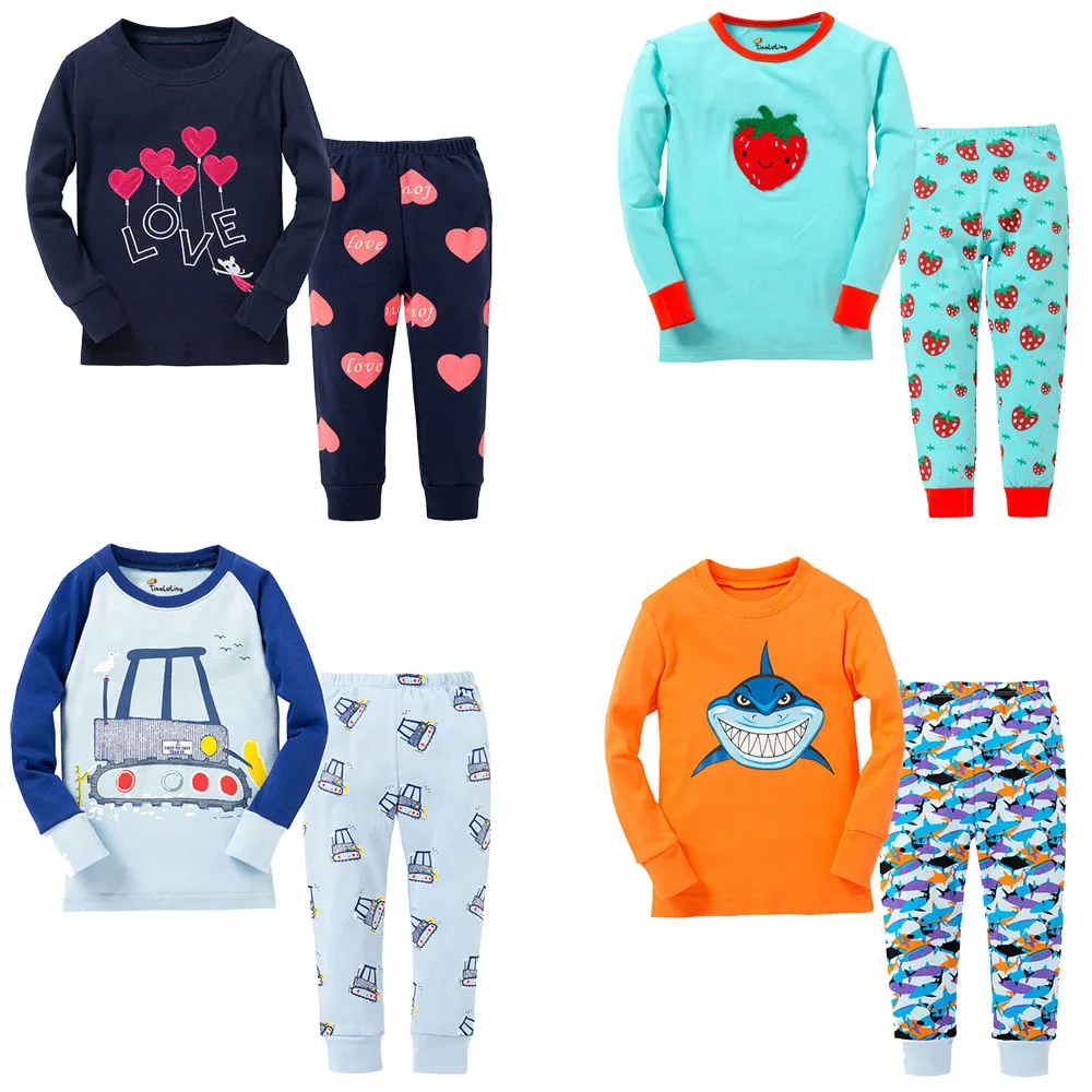 Brand New High Quality Boys and Girls Fashion Strawberry Cartoon Pajamas Sets Boys Pyjamas Girls Pajama Pijama for Kids 1-8 Year
Brand New High Quality Boys and Girls Fashion Strawberry Cartoon Pajamas Sets Boys Pyjamas Girls Pajama Pijama for Kids 1-8 Year