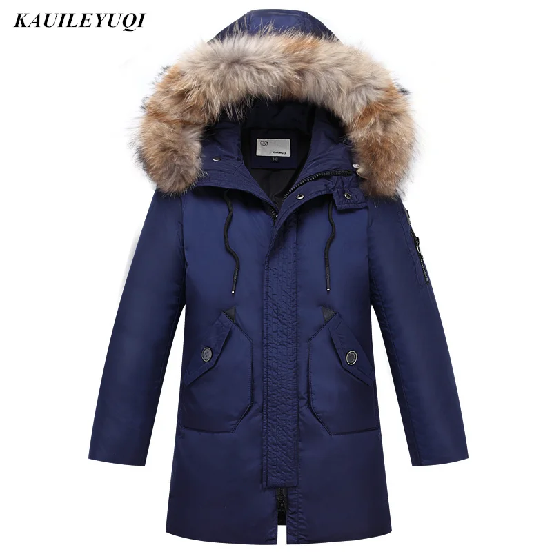 2018 Winter Coat Big Boys Down Jackets -30 Degrees Long overcoat Teenage Boy clothes parka real Fur Collar Age 8 10 12 14 15 Yrs
2018 Winter Coat Big Boys Down Jackets -30 Degrees Long overcoat Teenage Boy clothes parka real Fur Collar Age 8 10 12 14 15 Yrs