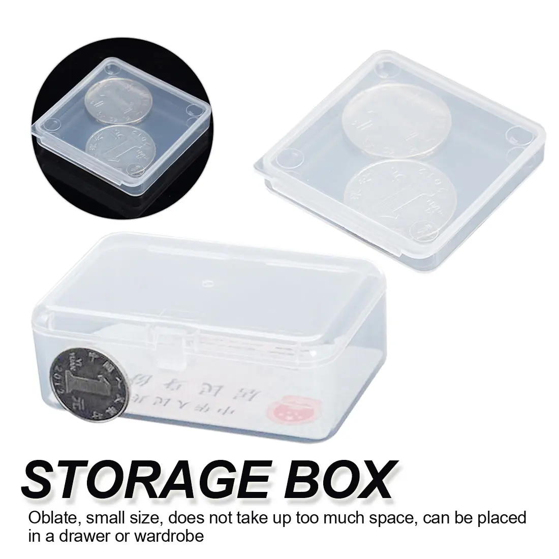 Multi-purpose display cabinet Transparent plastic storage box plastic jewelry storage box transparent square
Multi-purpose display cabinet Transparent plastic storage box plastic jewelry storage box transparent square