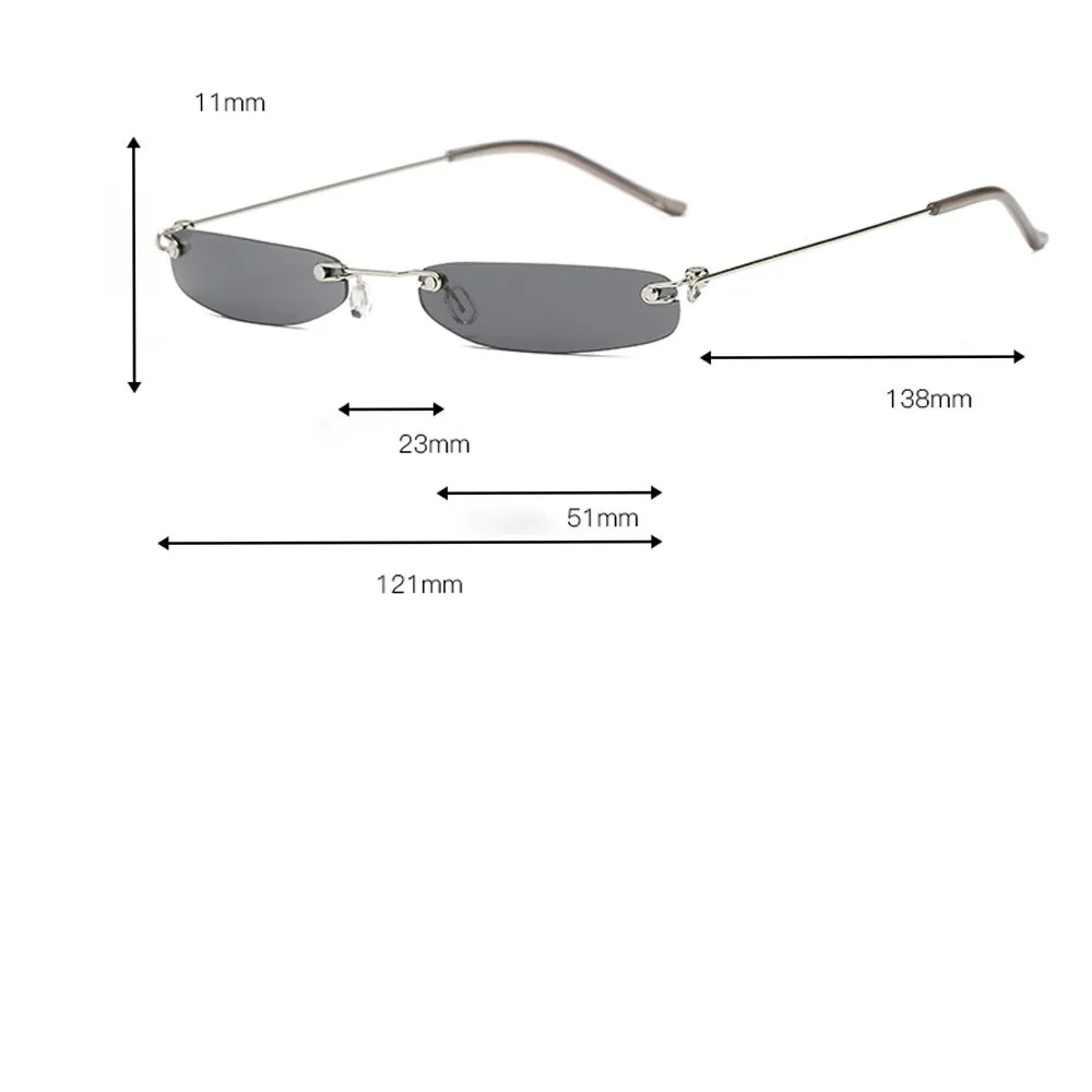 NEW Women Man Vintage Transparent Small Frame Sunglasses Retro Eyewear lunette de soleil femme dropshipping/X
NEW Women Man Vintage Transparent Small Frame Sunglasses Retro Eyewear lunette de soleil femme dropshipping/X