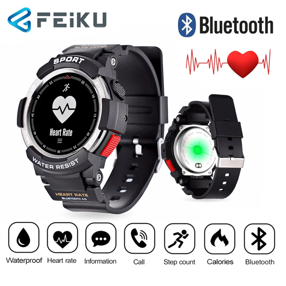 FEIKU F6 Sport montre intelligente Multi Sport Mode 5ATM résistant à l'eau GPS Sport Tracker montre intelligente homme Sports d
FEIKU F6 Sport montre intelligente Multi Sport Mode 5ATM résistant à l'eau GPS Sport Tracker montre intelligente homme Sports d