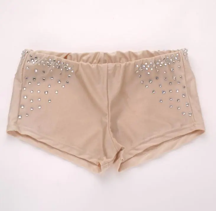 High Elastic Comfort Underwear Safety Pants Rhinestone Shorts For Dancer Costume Accessory Nude Color
High Elastic Comfort Underwear Safety Pants Rhinestone Shorts For Dancer Costume Accessory Nude Color
