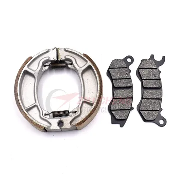 Motorcycle Front Rear Brake Pads Drum Shoe Set For Honda PCX 125 PCX125 2010 2011 2012 2013 Vision NSC110 NSC 110 PCX150 PCX 150
Motorcycle Front Rear Brake Pads Drum Shoe Set For Honda PCX 125 PCX125 2010 2011 2012 2013 Vision NSC110 NSC 110 PCX150 PCX 150