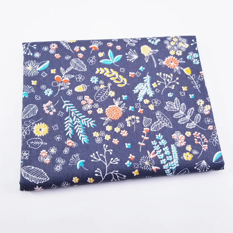 50x160cm Printed Flower Cotton Fabric Twill Cotton Patchwork Cloth for DIY Sewing Quilting Fat Quarters Material For Baby&Child
50x160cm Printed Flower Cotton Fabric Twill Cotton Patchwork Cloth for DIY Sewing Quilting Fat Quarters Material For Baby&Child