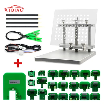 LED BDM Frame Stainless steel 2IN1 + BDM Probe 22PCS Adapter ECU Chip Tuning Remap For KTAG KESS V2 FGTECH 
LED BDM Frame Stainless steel 2IN1 + BDM Probe 22PCS Adapter ECU Chip Tuning Remap For KTAG KESS V2 FGTECH