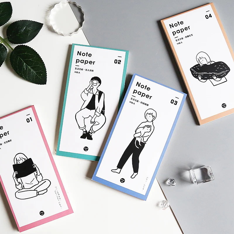 Self-Adhesive Memo Pad Sticky Notes Simple Life Series Office Post Stationery and School Supplies 30 Sheets
Self-Adhesive Memo Pad Sticky Notes Simple Life Series Office Post Stationery and School Supplies 30 Sheets