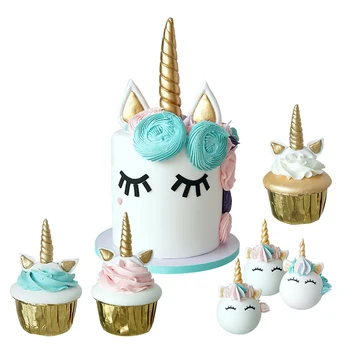 SWEETGO Artificial Unicorn cupcake fake fondant cake mold 6 inch clay dessert decorating for showcase photography props
SWEETGO Artificial Unicorn cupcake fake fondant cake mold 6 inch clay dessert decorating for showcase photography props