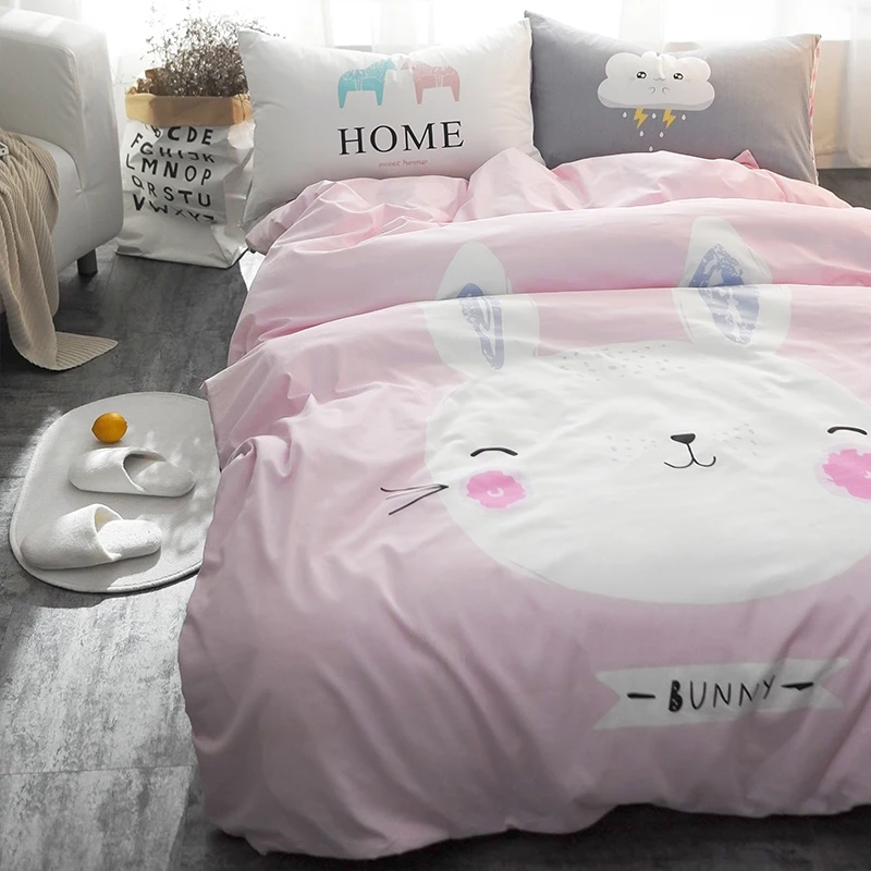 Panda fox Bedding set Black and White Duvet Cover Cartoon for children/kids Queen King 4pcs Bedclothes bed linen bed sheet
Panda fox Bedding set Black and White Duvet Cover Cartoon for children/kids Queen King 4pcs Bedclothes bed linen bed sheet
