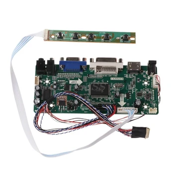 Controller Board LCD HDMI DVI VGA Audio PC Module Driver DIY Kit 15.6" Display B156XW02 1366X768 1ch 6/8-bit 40 Pin Panel
Controller Board LCD HDMI DVI VGA Audio PC Module Driver DIY Kit 15.6" Display B156XW02 1366X768 1ch 6/8-bit 40 Pin Panel