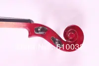 4/4 Electric Violin Silent Pickup Fine tone parts include New Golden Color #8-6 red color